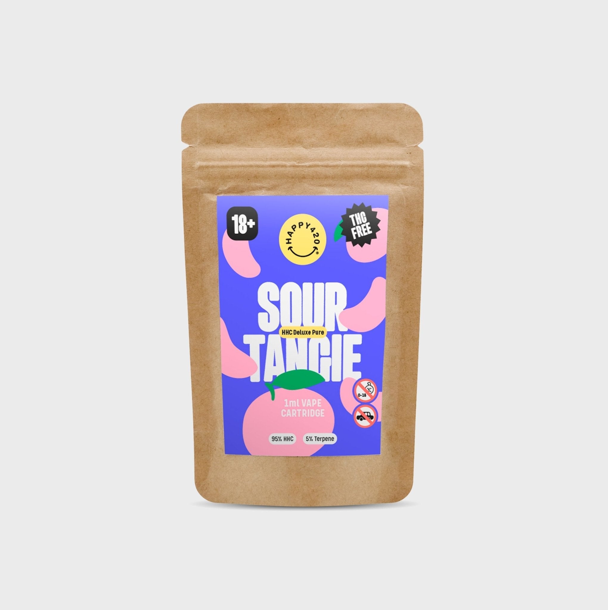 NOUVEAU ! 🍊 Deluxe Pure Sour Tangie - 95% HHC - Happy420.fr